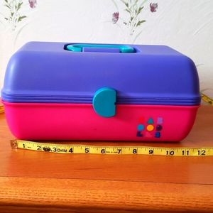 Caboodles Multi Colored Makeup Carry  Case
